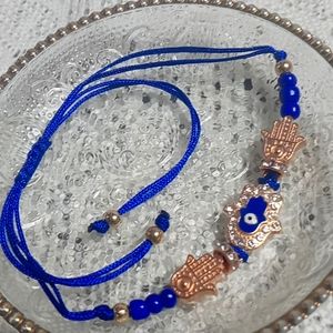 Adjustable Hand of fatima Bracelet
